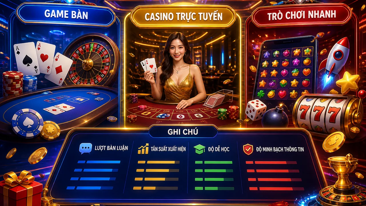 Khám phá game được chú ý và cách đọc xu hướng 8KBet tại Việt Nam